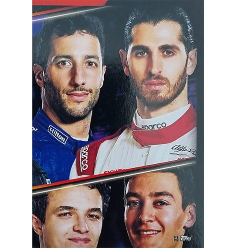 Turbo Attax 2021 Nr 003 F1 Driver Puzzle 3