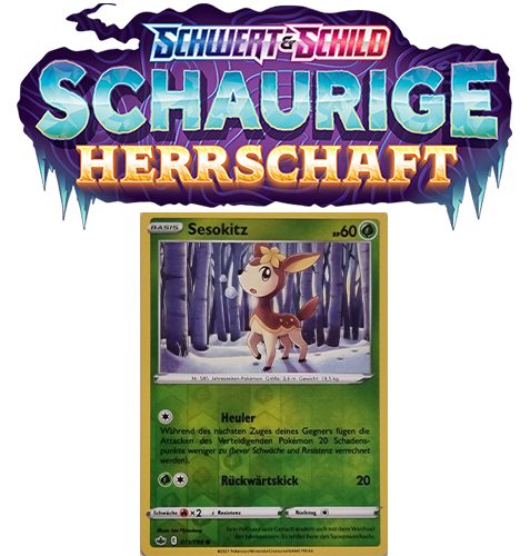Pokémon Schaurige Herrschaft 011/198 Sesokitz REVERSE HOLO