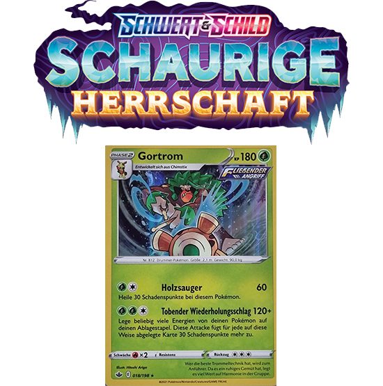 Pokémon Schaurige Herrschaft 018/198 Gortrom HOLO