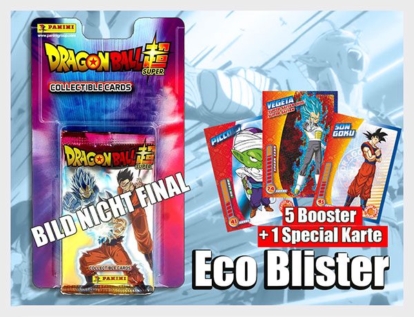 Panini Dragon Ball Super Trading Cards 1x Blister