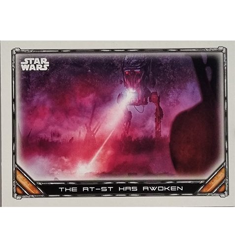 Topps The Mandalorian Trading Cards 2021 - Nr 035 The AT ST has awoken