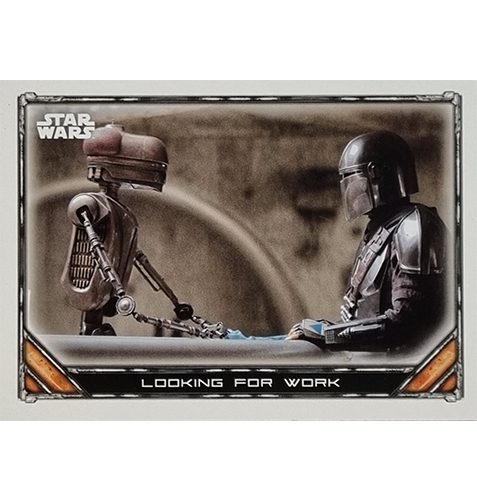 Topps The Mandalorian Trading Cards 2021 Nr 043 Looking for work