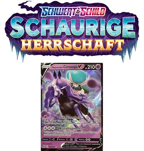 Pokémon Schaurige Herrschaft 074/198 Rappenreiter-Coronospa-V