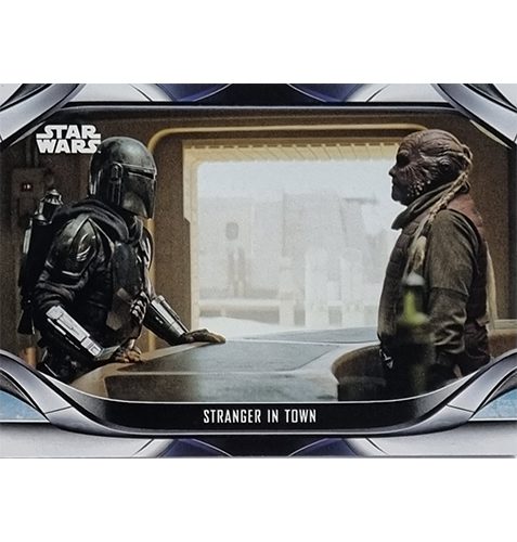 Topps The Mandalorian Trading Cards 2021 Nr 081 Stranger in town