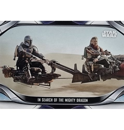 Topps The Mandalorian Trading Cards 2021 Nr 083 In search of the mighty dragon