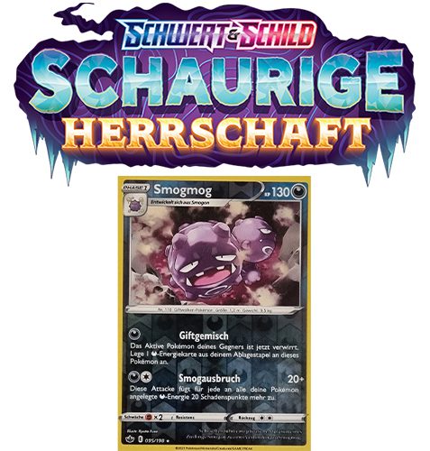 Pokémon Schaurige Herrschaft 095/198 Smogmog REVERSE HOLO