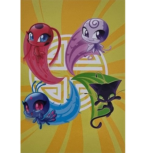 Panini Miraculous Ladybug Heroez in the World Sticker Nr C10