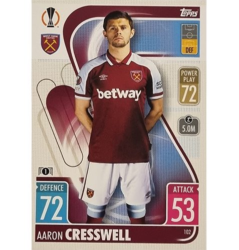 Topps Champions League 2021/2022 Nr 102 Aaron Cresswell