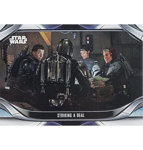 Topps The Mandalorian Trading Cards 2021 Nr 107 Striking a deal