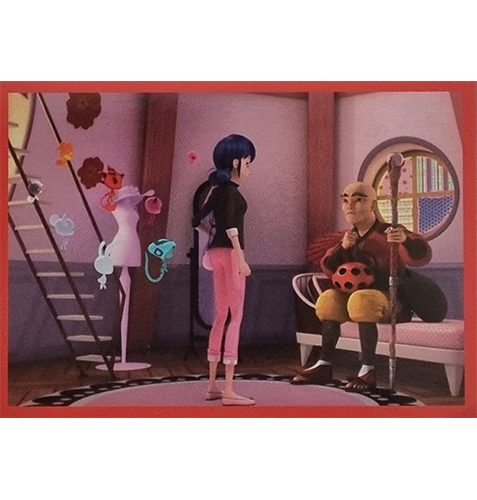 Panini Miraculous Ladybug Heroez in the World Sticker Nr 011