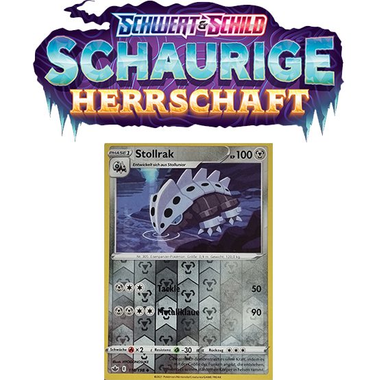 Pokémon Schaurige Herrschaft 110/198 Stollrak REVERSE HOLO