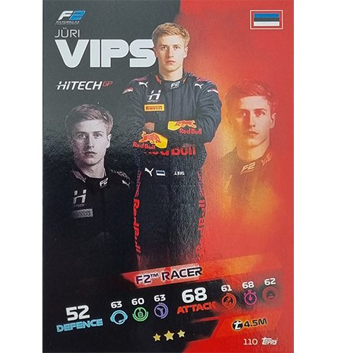 Turbo Attax 2021 Nr 110 Jüri Vips