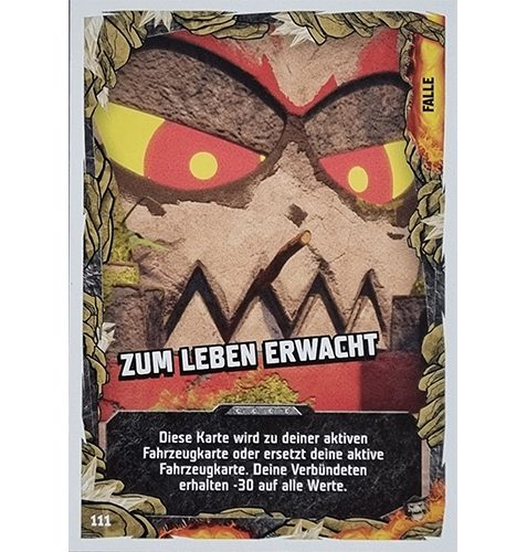 Lego Ninjago Serie 6 NEXT LEVEL Trading Cards Nr 111 Zum Leben Erwacht