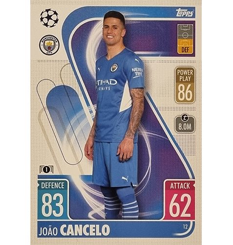 Topps Champions League 2021/2022 Nr 012 Joao Cancelo