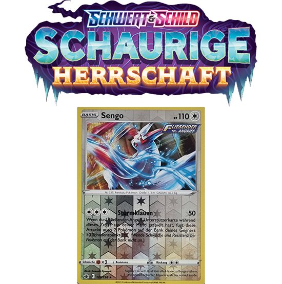 Pokémon Schaurige Herrschaft 120/198 Sengo REVERSE HOLO