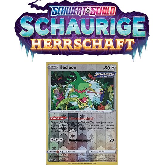 Pokémon Schaurige Herrschaft 122/198 Kecleon REVERSE HOLO