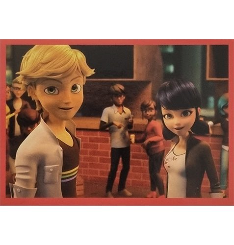 Panini Miraculous Ladybug Heroez in the World Sticker Nr 123