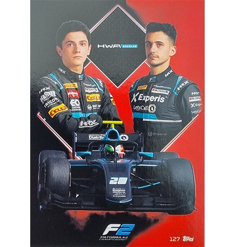 Turbo Attax 2021 Nr 127 HWA Racelab Team Card