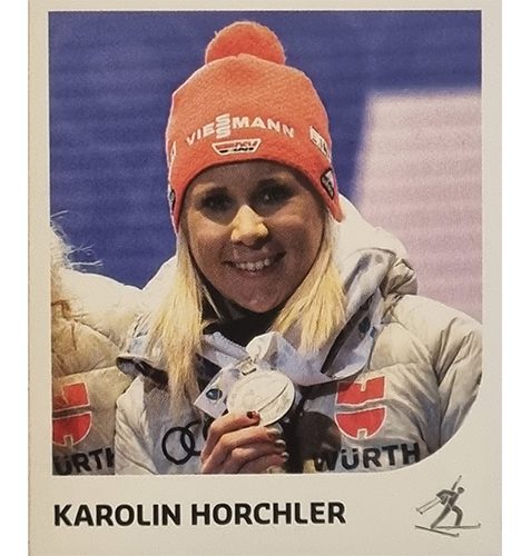 Panini Winterspiele 2022 Peking Sticker - Nr 014 Karolin Horchler