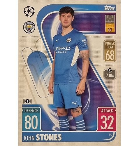 Topps Champions League 2021/2022 Nr 015 John Stones