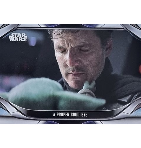 Topps The Mandalorian Trading Cards 2021 Nr 154 A Proper Good Bye