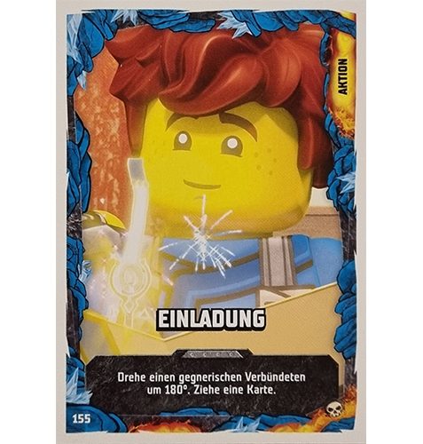 Lego Ninjago Serie 6 Trading Cards Nr 155 Einladung