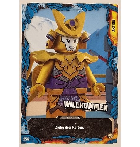 Lego Ninjago Serie 6 Trading Cards Nr 156 Willkommen