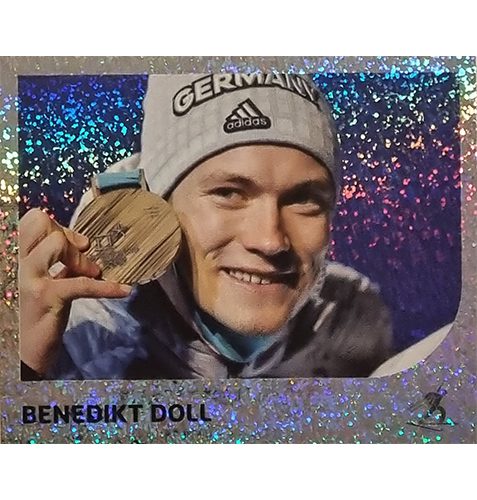 Panini Winterspiele 2022 Peking Sticker - Nr 016 Benedikt Doll