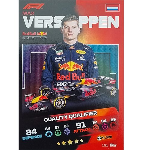 Turbo Attax 2021 Nr 161 Max Verstappen