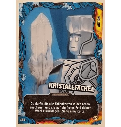 Lego Ninjago Serie 6 Trading Cards Nr 164 Kristallfackel