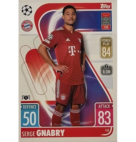 Topps Champions League 2021/2022 Nr 168 Serge Gnabry