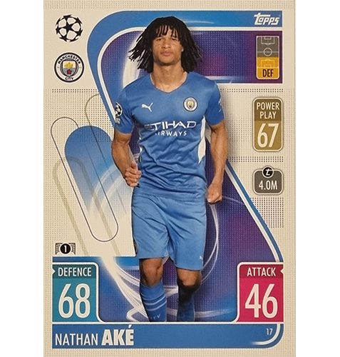 Topps Champions League 2021/2022 Nr 017 Nathan Ake