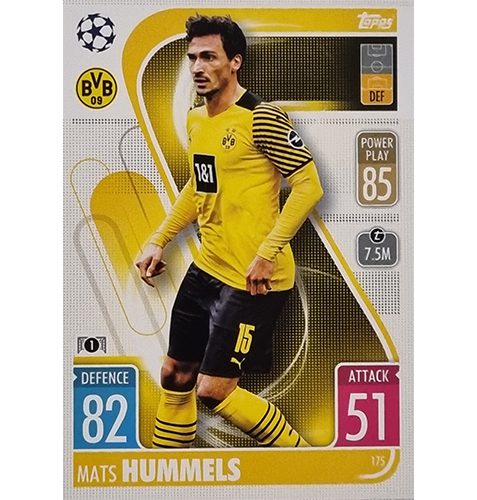 Topps Champions League 2021/2022 Nr 175 Mats Hummels
