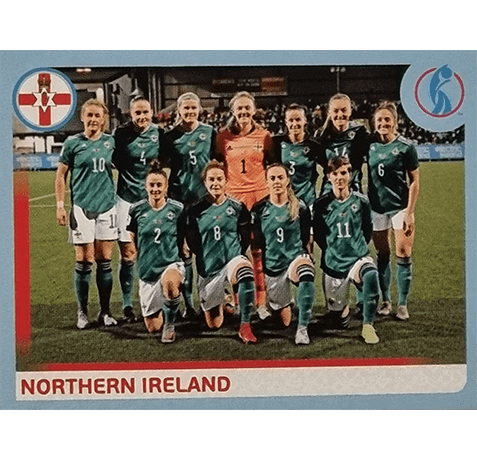 Panini Frauen EM 2022 Sticker - Nr 018 Northern Ireland