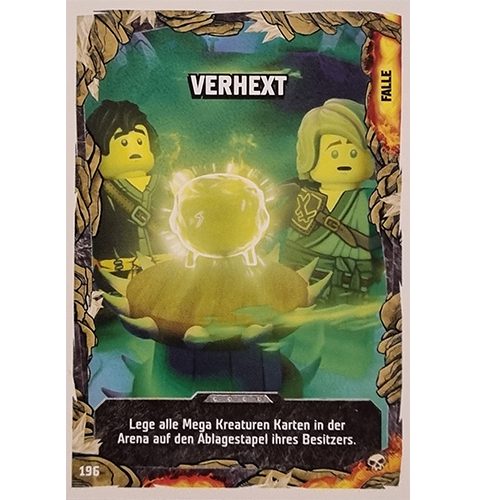 Lego Ninjago Serie 6 Trading Cards Nr 196 Verhext