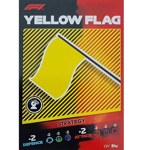 Turbo Attax 2021 Nr 197 Yellow Flag