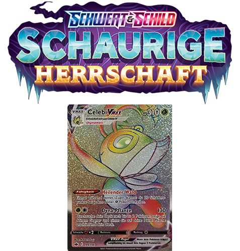 Pokémon Schaurige Herrschaft 199/198 Celebi-VMAX RAINBOW