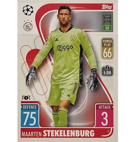 Topps Champions League 2021/2022 Nr 002 Maarten Stekelenburg
