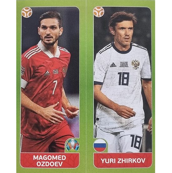Panini EURO 2020 Sticker Nr 208 Ozdoev Zhirkov