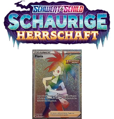 Pokémon Schaurige Herrschaft 215/198 Flavia RAINBOW