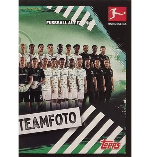 Topps Bundesliga Sticker Saison 2021/2022 Nr 215 Mannschaftsfoto