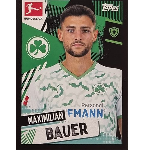 Topps Bundesliga Sticker Saison 2021/2022 Nr 220 Maximilian Bauer