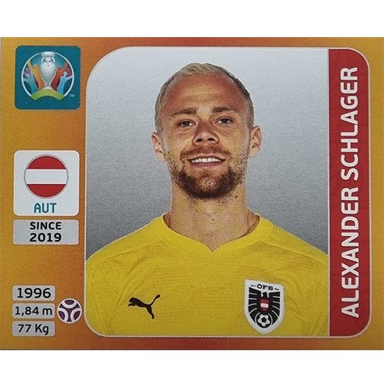 Panini EURO 2020 Sticker Nr 237 Aklexander Schlager