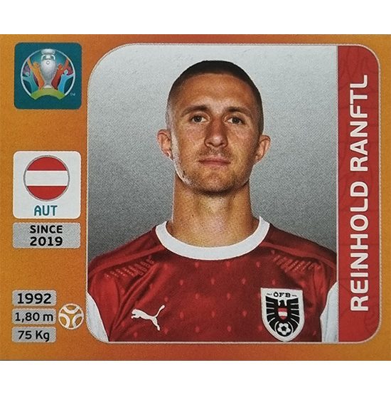 Panini EURO 2020 Sticker Nr 249 Reinhold Ranftl