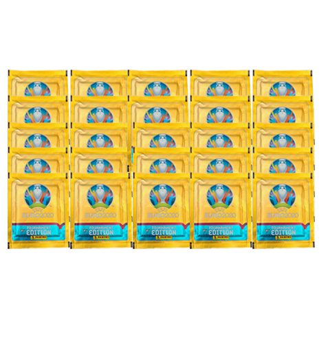 Panini EURO 2020 Sticker Tournament Edition - 25 Stickertüten
