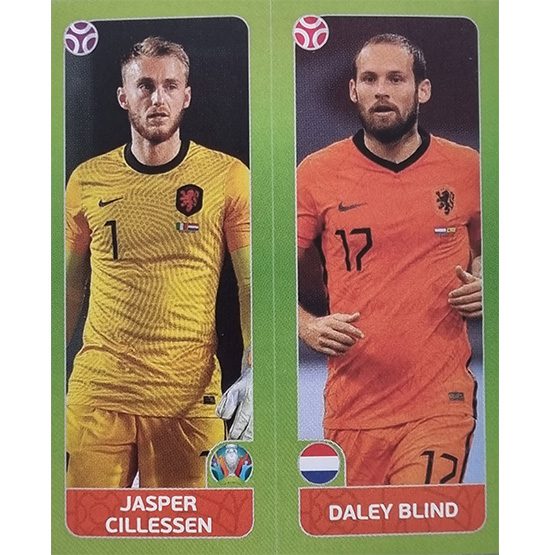 Panini EURO 2020 Sticker Nr 262 Cillessen Blind