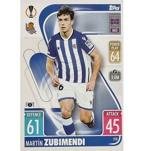 Topps Champions League 2021/2022 Nr 270 Martin Zubimendi
