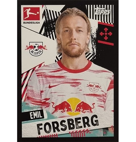 Topps Bundesliga Sticker Saison 2021/2022 Nr 290 Emil Forsberg