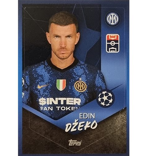 Topps Champions League Sticker 2021/2022 Nr 298 Edin Dzeko