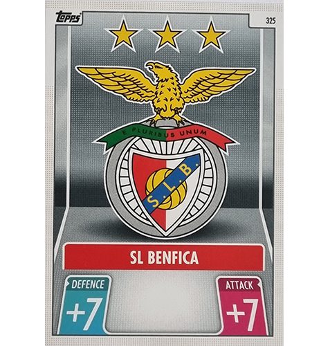 Topps Champions League 2021/2022 Nr 325 SL Benfica Team Badge